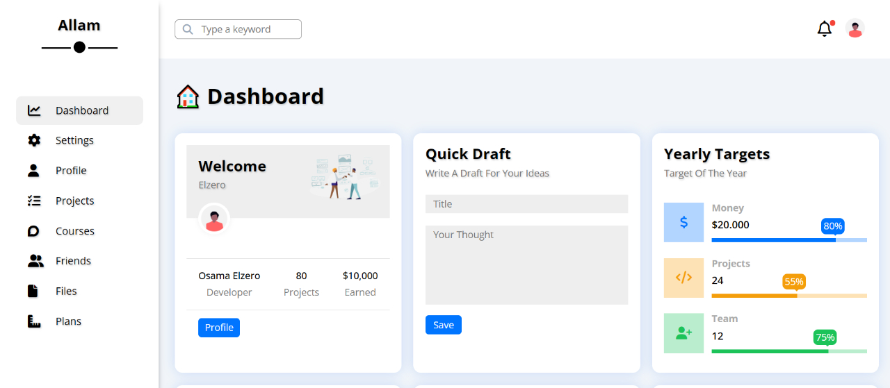 Screenshot of Recipe Finder project